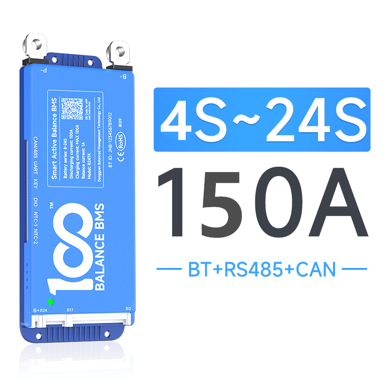 Smart Active balance BMS 150A 4~24S